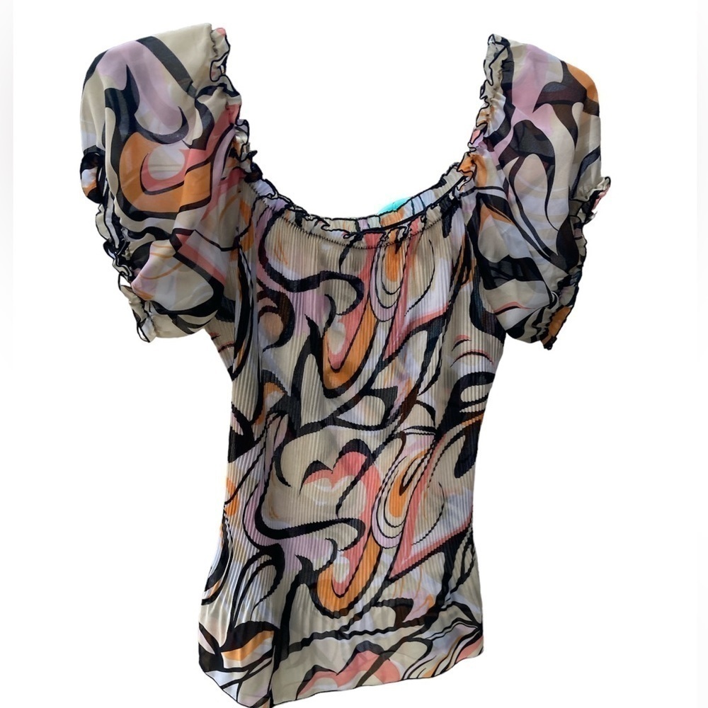 Cute 60s vibe top size Xl